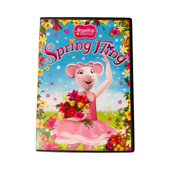 Angelina Ballerina DVD Lot: Love to Dance & Spring Fling Children’s Movies - Picture 4 of 4